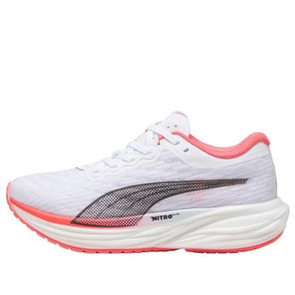 Puma (WMNS) PUMA Deviate NITRO 2 White Fire Orchid 376855-19