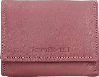 Laura Biagiotti Cartera Compacta de Cuero - Accessories - Mujer - Rosa - ONE SIZE