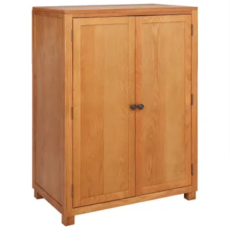 vidaXL Vidaxl Guardaroba Marrone 80 X 50 X 115 Cm Legno Di Quercia