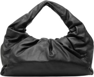Bottega Veneta Pre-owned Vintage Schoudertas - Dames - Vintage Schoudertas - Zwart - ONE Size - Leer - Vintage