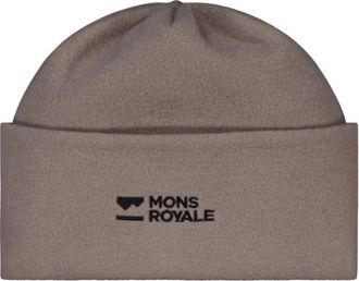 Mons Royale Pileup Wool Fleece Beanie M&uuml;tze - Unisex | braun