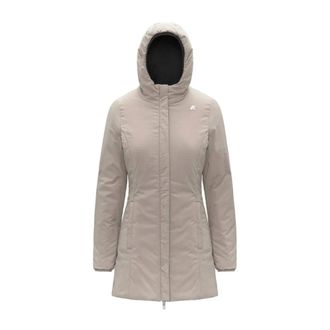 K-Way Donna, Cappotti, Beige, XL, new