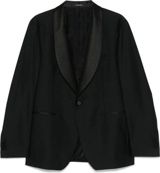 Tagliatore Jassen, Heren, Zwart, L, Wol, Blazer