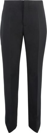 Bottega Veneta Broeken - Dames - Straight fit broeken - Zwart - 2XS - Broeken