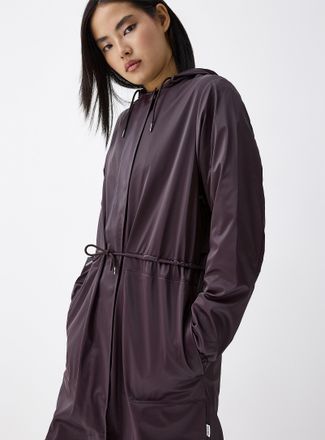 Rains Womens Adjustable-waist raincoat