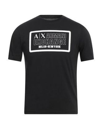 Black A|X Armani Exchange T-Shirts: Shop up to −58% | Stylight