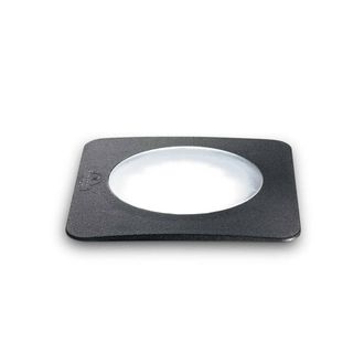 Netlighting Ceci LED 1 Light Large Square Outdoor Recessed Light Black IP67