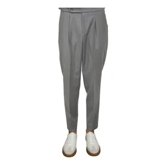 HUGO BOSS Broeken, Heren, Grijs, XL, Katoen, C-Perino PL DTL 254 Broek