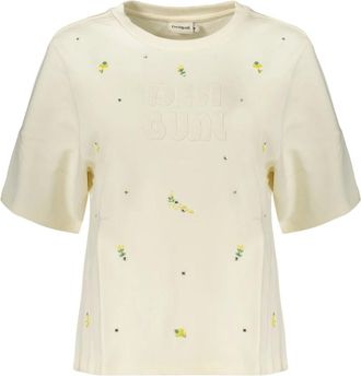 Desigual Mujer, Camisetas, Blanco, Talla: M