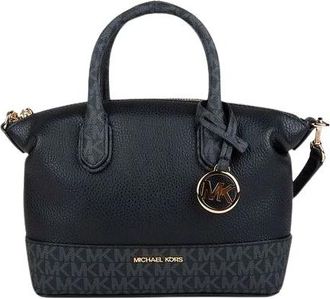 Michael Kors Gigi Small Signature Logo Messenger - Dames - Handtassen - Zwart - ONE Size - Polyester - Tassen