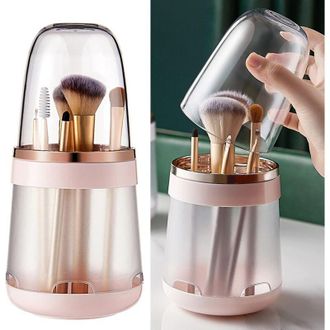 OEM Estuche Organizador De Cosm&eacute;ticos Extra&iacute;ble Para Brochas Y Productos, Organizador De Maquillaje Para Vestidor Y Ba&ntilde;o - Crezuo
