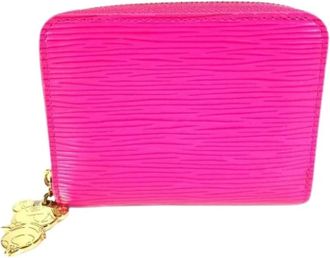 Louis Vuitton Pre-owned Wallets, female, Pink, Size: ONE SIZE Pre-owned Leather Wallet