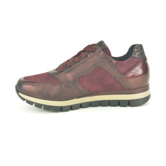 Gabor Bordo combi Runner N.+tiret - Dames - Schoenen - Bruin - Maat: 37 1/2 EU