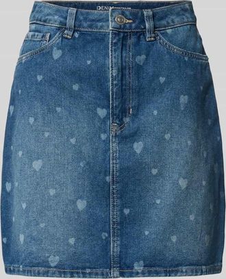 Tom Tailor Denim Mini-Jeansrock aus reiner Baumwolle in Jeansblau, Gr&ouml;&szlig;e XS