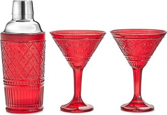 Godinger Claro Cocktail Shaker & Martini Set