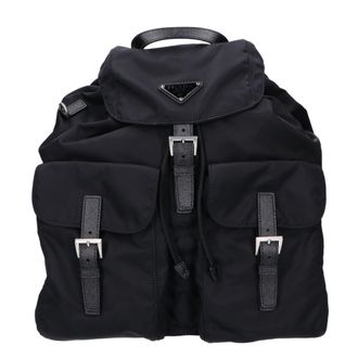 Prada Black Polyamide Shoulder Bag (Pre-Owned)