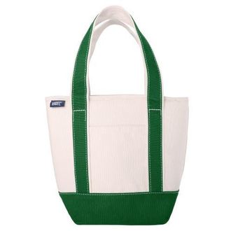 Lands End Small Insulated Tote Bag with Zip Closure, Travel Cooler Bag for the Pool, Park, and Day Trips in Kelly Green at Nordstrom