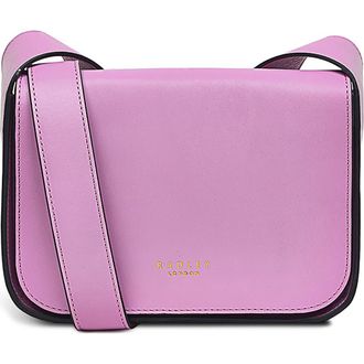 Radley London Westwell Lane Leather Crossbody Bag in Sugar Pink at Nordstrom Rack