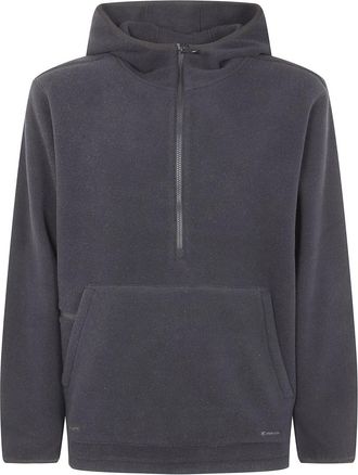 Snow Peak Waterafstotende Fleece Hoodie - Heren - Hoodies - Zwart - M - Polyester - Hoodies & sweatvesten