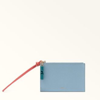 Furla Iride Busta Toni Carta Da Zucchero Multicolore Pelle Stampata Donna