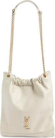 Saint Laurent Jamie 4.3 Patchwork Leather Shoulder Bag in Cream Soft at Nordstrom