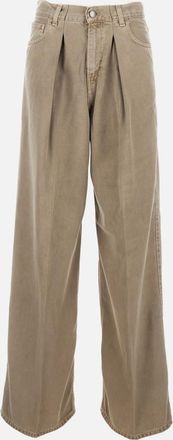 Haikure Dark Brown Loose Denim