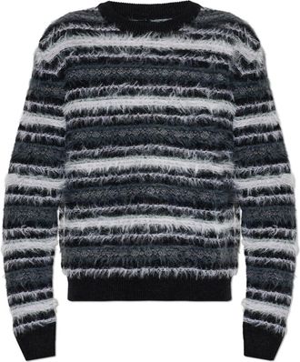 Sams&oslash;e & Sams&oslash;e Safinnley Sweater - Heren - Ronde hals truien - Veelkleurig - M - Truien & Vesten