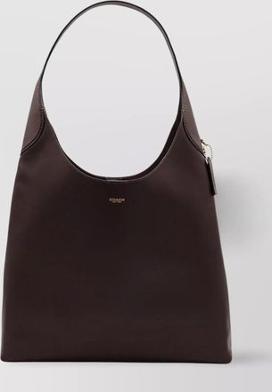 Coach smooth finish tote bag with single strap