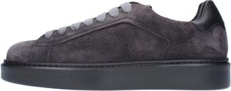 Doucal's Clay Suede Trainer - unisex - Sneakers - Grijs - 43 EU - Leer - Schoenen