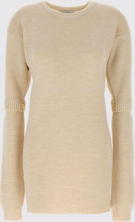 Christophe Lemaire Abito in Alpaca Lemaire con maniche amovibili