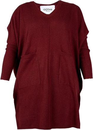 Gotha Maglione in cashmere - Rosso