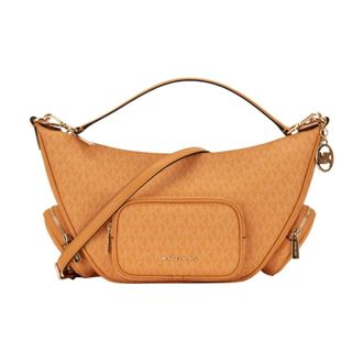 Michael Kors Tassen, Dames, Oranje, ONE Size, Leer, Schoudertas