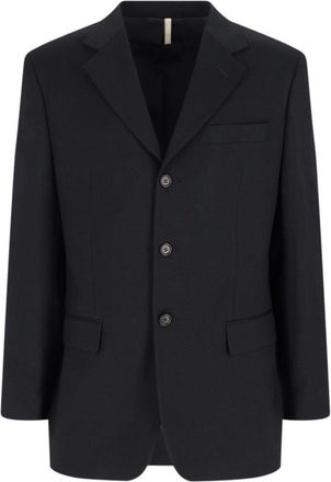 Sunflower Show Single-Breasted Blazer - Black
