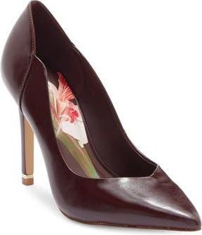 Ted Baker Camilla Pointed Toe Pump in Bordeaux at Nordstrom Rack, Size 6.5