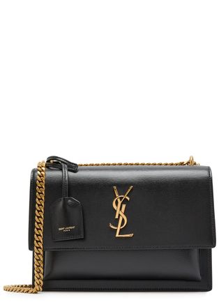 Saint Laurent Sunset Leather Cross-body bag - Black - One Size