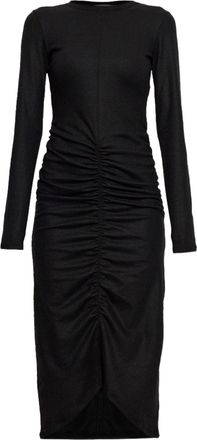 Isabel Marant Dylin-GC Asymmetrical Ruched Midi Dress