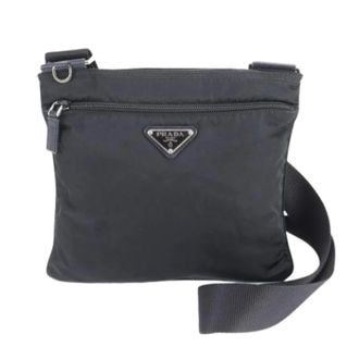 Prada Pre-owned Cross Body Bags, male, Black, Size: ONE SIZE Pre-owned Vintage Shoulder Bag