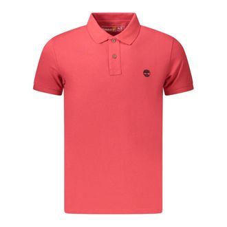 Timberland Polo Shirts, male, Red, Size: 2XL Short-sleeved Polo Shirt