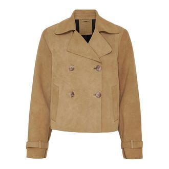 Notyz Trench corto - - Jackets - Donna - Marrone - L
