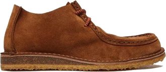 ASTORFLEX Handgemaakte Donker Khaki Mocassin Schoen - Heren - Veterschoenen - Bruin - 42 EU - Leer - Schoenen
