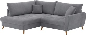 Mr. Couch Ecksofa »Blackburn II, L-Form« Mit Kaltschaumpolsterung bis 140 kg belastbar