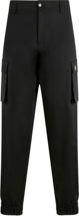 Philipp Plein Straight Cargo Broeken - Heren - Straight fit broeken - Zwart - L - Katoen - Broeken