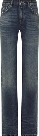 Haikure Star Vintage Jeans - Dames - Regular Fit Jeans - Blauw - W27 - Katoen - Jeans