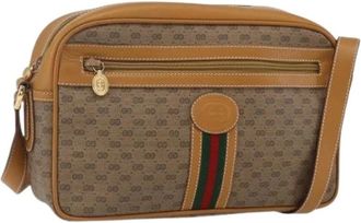 Gucci Pre-owned Cross Body Bags, female, Beige, Size: ONE SIZE Pre-owned Plastic Cross Body Bag