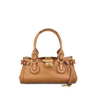 Chlo&eacute; Paddington Bag In Grained Leather