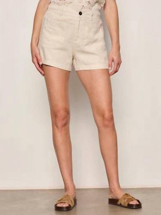 Sanctuary Linen Marine Short In Summer Sand