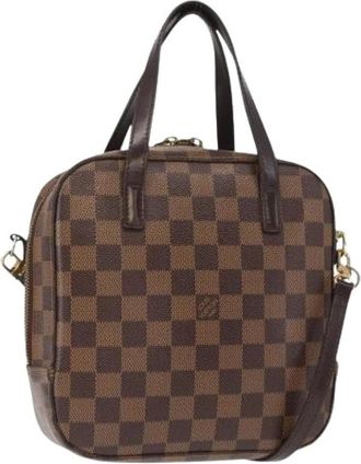 Louis Vuitton Pre-owned Handbags, female, Brown, Size: ONE SIZE Pre-owned Canvas Handbag