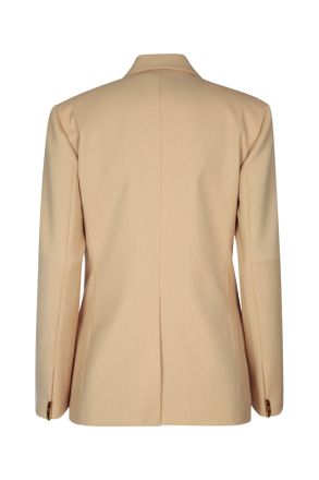 Elisabetta Franchi Womens Blazer Doppio Petto Cammello Plwv Giacche E Gilet Jacket