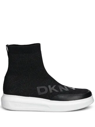 DKNY Jade sneakers - women - Fabric/Rubber/Fabric - 37 - Black
