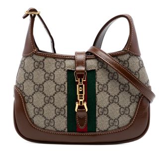 Gucci Pre-owned Gucci Mini GG Supreme Web Jackie 1961 Crossbody Ladies OVZZBUHRIX8Z00KU